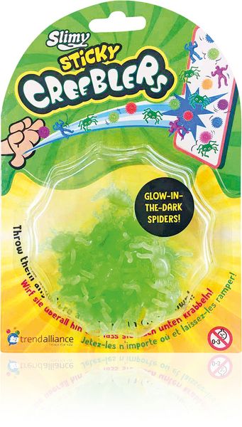 Slimy Sticky Creeblers - 36 Blister - je 12 Stk. 3fach sort.