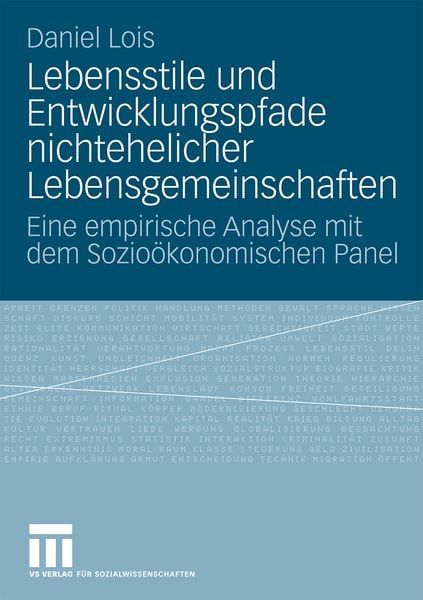 Produktbild: Lebensstile und Entwicklungspfade nichtehelicher Lebensgemeinschaften