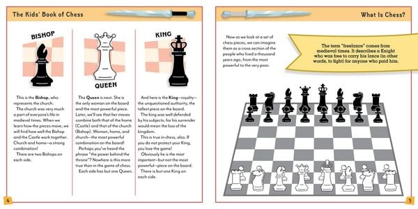 Produktbild: The Kids' Book of Chess and Starter Kit