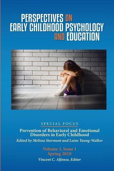 Produktbild: Perspectives on Early Childhood Psychology and Education Vol 3.1