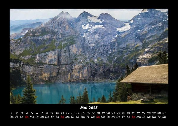 Produktbild: Tage am See 2025 Fotokalender DIN A3