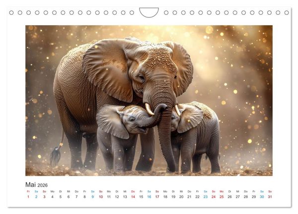 Produktbild: Geheimnisvolle Wildnis (Wandkalender 2026 DIN A4 quer), CALVENDO Monatskalender