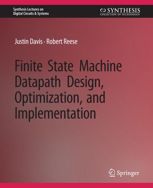 Produktbild: Finite State Machine Datapath Design, Optimization, and Implementation