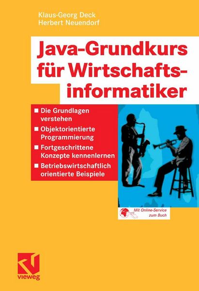 Produktbild: Java-Grundkurs f&uuml;r Wirtschaftsinformatiker