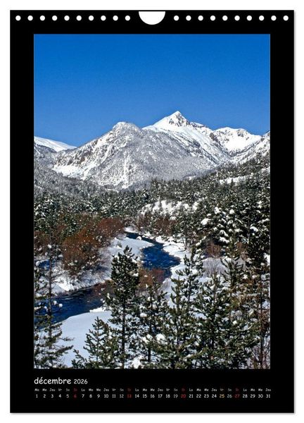 Produktbild: La vall&eacute;e de la Clar&eacute;e Hautes-Alpes (Calendrier mural 2026 DIN A4 horizontal), CALVENDO calendrier mensuel