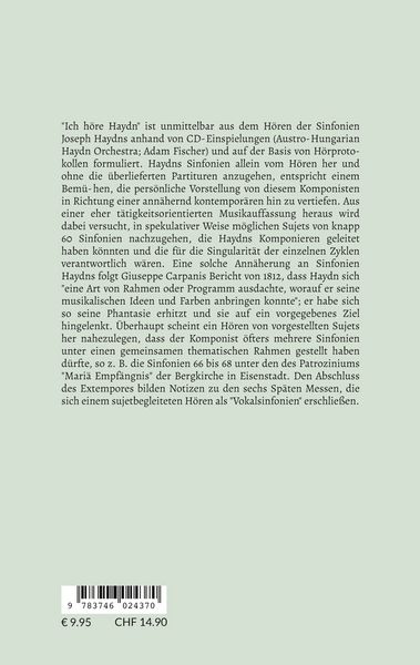 Produktbild: Ich h&ouml;re Haydn.