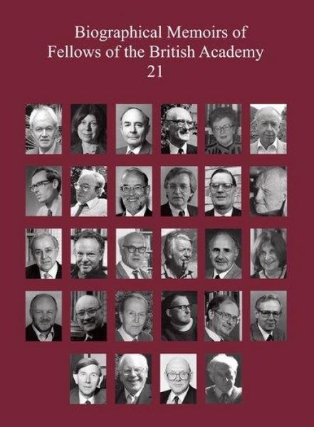 Produktbild: Biographical Memoirs of Fellows of the British Academy, 21