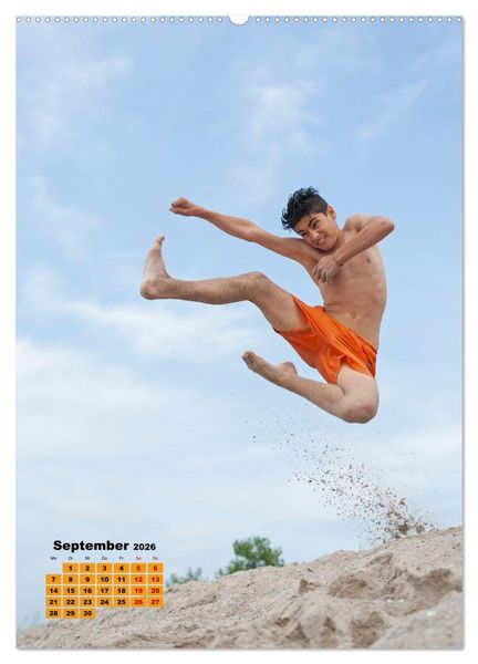 Produktbild: Bewegung ist das A und O (Wandkalender 2026 DIN A2 hoch), CALVENDO Monatskalender