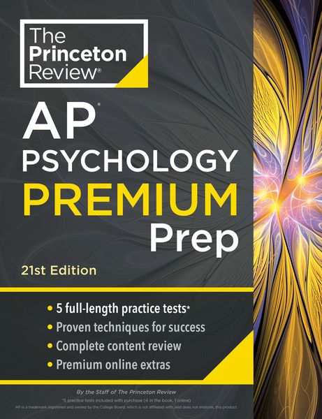 Produktbild: The Princeton Review: Princeton Review AP Psychology Premium