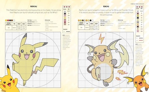 Produktbild: PokeMon Cross Stitch Kit