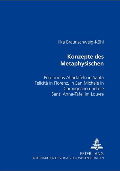 Produktbild: Konzepte des Metaphysischen