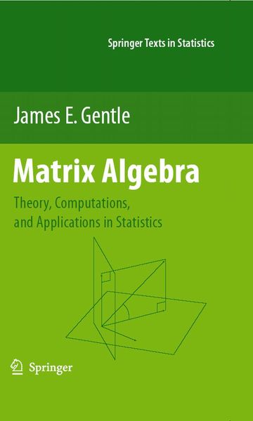 Produktbild: Matrix Algebra