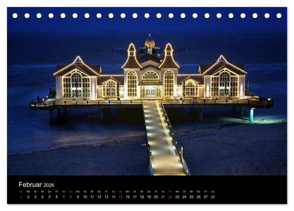 Produktbild: R&uuml;gen (Tischkalender 2026 DIN A5 quer), CALVENDO Monatskalender