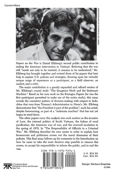 Produktbild: Papers on the War