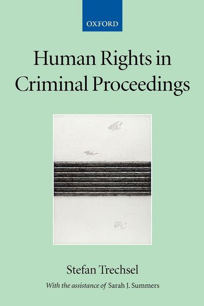 Produktbild: Human Rights in Criminal Proceedings