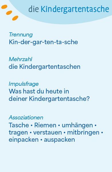 Produktbild: Wortschatzk&auml;rtchen: In der Kita