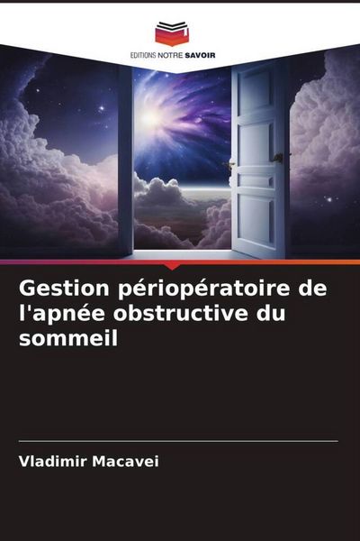 Produktbild: Gestion p&eacute;riop&eacute;ratoire de l'apn&eacute;e obstructive du sommeil