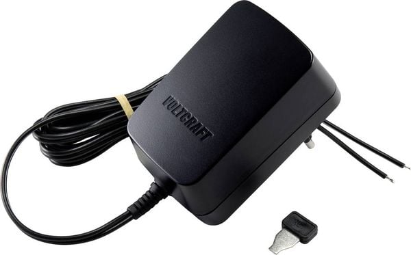 VOLTCRAFT VC-11258705 Steckernetzteil, einstellbar 3 V/DC, 4.5 V/DC, 5 V/DC, 6 V/DC, 7.5 V/DC, 9 V/DC, 12 V/DC 2.25 A 27 W Ausgangsspannung regelbar,