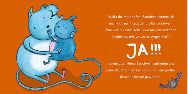 Produktbild: Der kleine Bauchweh: Bauchschmerzen bei Kindern - was steckt dahinter? Mini-Bilderbuch ab 3 &uuml;ber die Ursachen von psychosomatischen Beschwerden