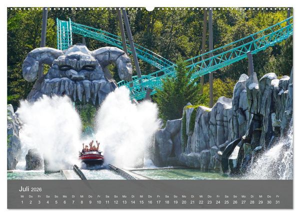 Produktbild: Abenteuer Achterbahn (Wandkalender 2026 DIN A2 quer), CALVENDO Monatskalender