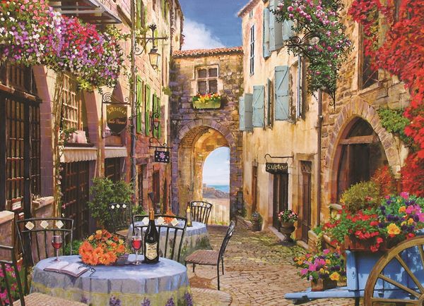 Produktbild: COBBLE HILL PUZZLES - Franz&ouml;sisches Dorf 1000 Teile