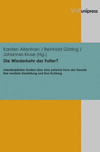 Produktbild: Die Wiederkehr der Folter?