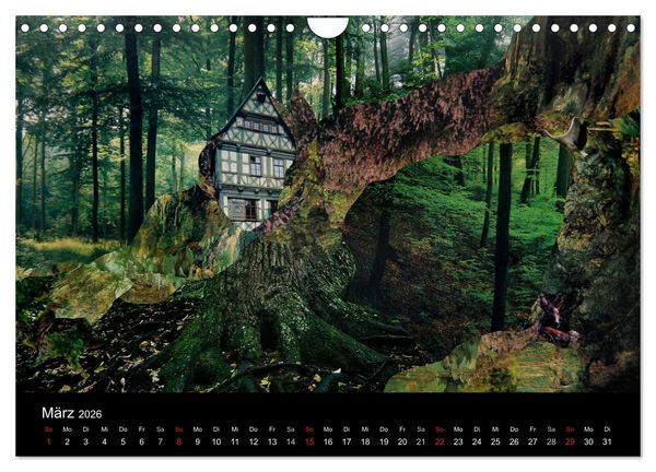 Produktbild: Zauberland (Wandkalender 2026 DIN A4 quer), CALVENDO Monatskalender