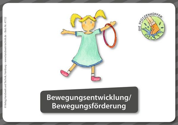 Produktbild: Kartenset Kita - Die Pf&uuml;tzenh&uuml;pfer