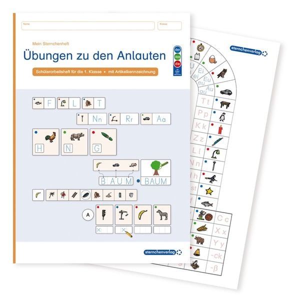 Produktbild: &Uuml;bungen zu den Anlauten - Lernheft