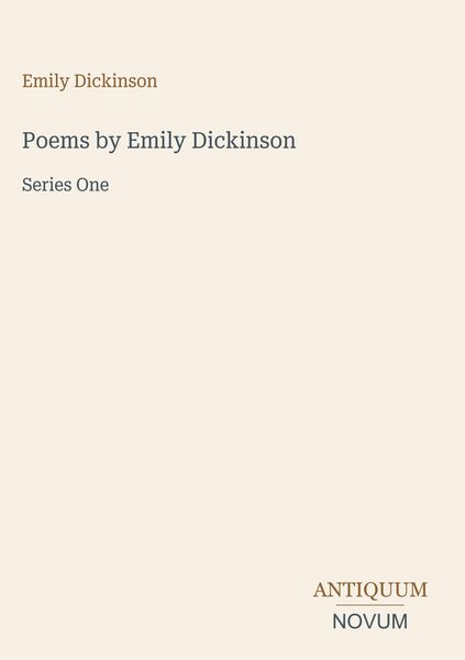 Produktbild: Poems by Emily Dickinson