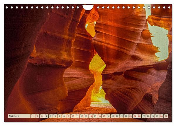 Produktbild: Unterwegs in ARIZONA (Wandkalender 2026 DIN A4 quer), CALVENDO Monatskalender