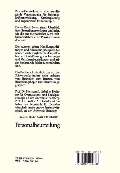 Produktbild: Personalbeurteilung