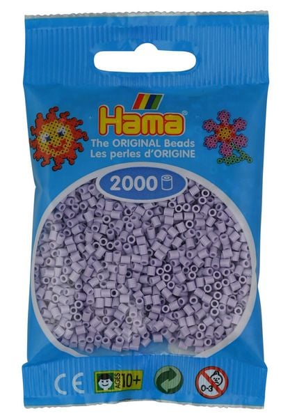 Produktbild: HAMA Mini-Perlen 2000 Stck. Helles Lavendel
