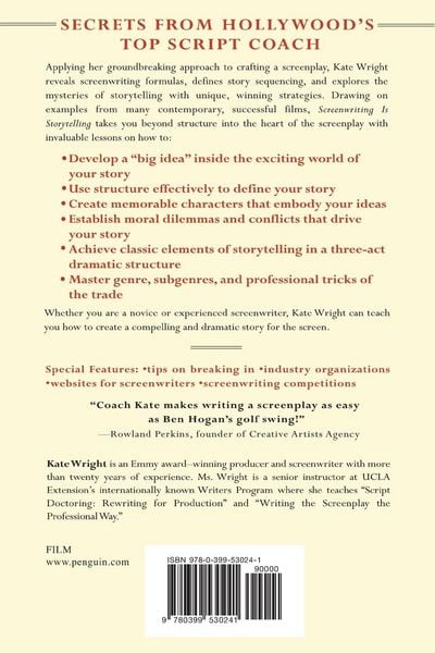 Produktbild: Screenwriting is Storytelling
