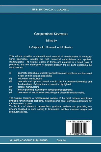 Produktbild: Computational Kinematics