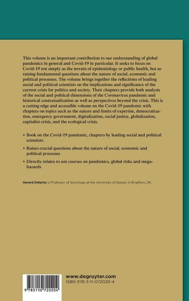 Produktbild: Pandemics, Politics, and Society