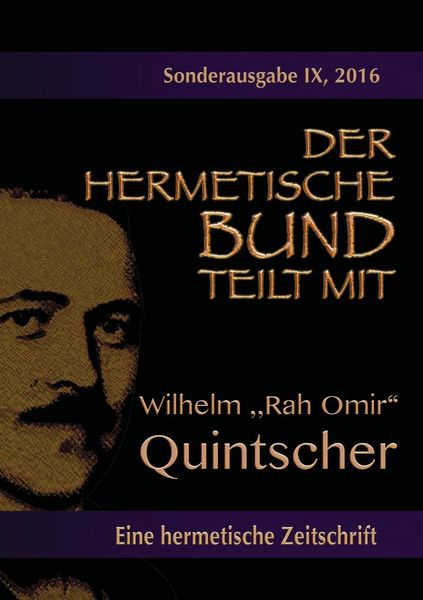 Produktbild: Der hermetische Bund teilt mit: Sonderausgabe Nr. IX