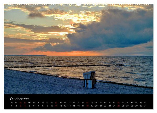 Produktbild: Zeit f&uuml;r... die Insel Poel (Wandkalender 2026 DIN A2 quer), CALVENDO Monatskalender