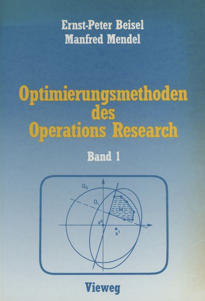 Produktbild: Optimierungsmethoden des Operations Research