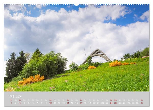 Produktbild: Winterberg - Stadtansichten (Wandkalender 2026 DIN A2 quer), CALVENDO Monatskalender