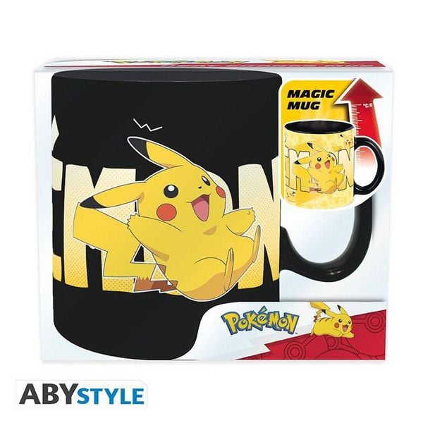 Produktbild: POKEMON - Mug Heat Change - 460 ml - Pikachu - cardboard box