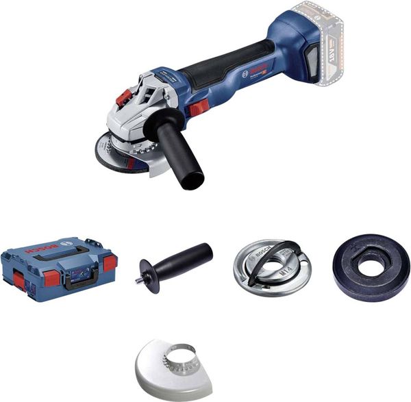 Bosch Professional GWS 18V-10 06019J4003 Akku-Winkelschleifer 125 mm ohne Akku, inkl. Koffer 18 V