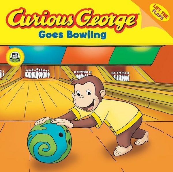 Produktbild: Curious George Goes Bowling Lift-The-Flap