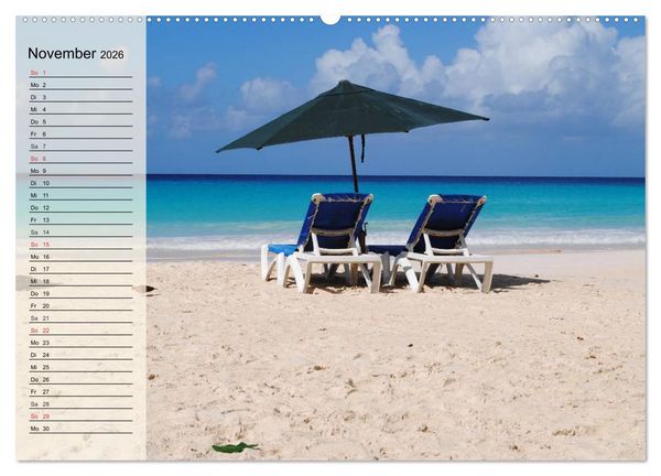 Produktbild: Traumstr&auml;nde (Wandkalender 2026 DIN A2 quer), CALVENDO Monatskalender
