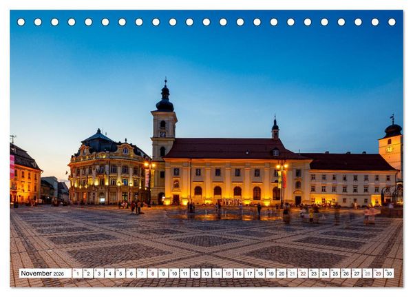 Produktbild: Kirchen und Kl&ouml;ster in Rum&auml;nien (Tischkalender 2026 DIN A5 quer), CALVENDO Monatskalender
