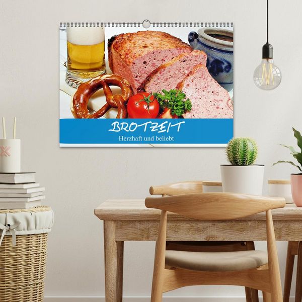 Produktbild: Brotzeit. Herzhaft und beliebt (Wandkalender 2026 DIN A3 quer), CALVENDO Monatskalender