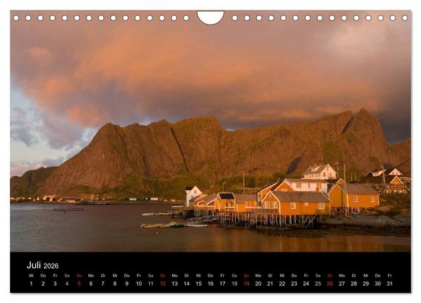 Produktbild: Norwegen (Wandkalender 2026 DIN A4 quer), CALVENDO Monatskalender