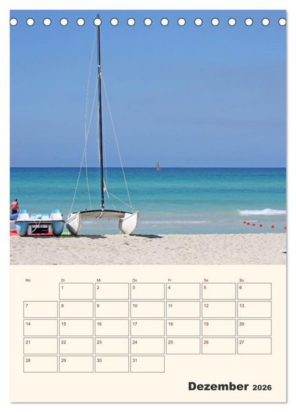 Produktbild: Kuba - Inselparadies in der Karibik (Tischkalender 2026 DIN A5 hoch), CALVENDO Monatskalender