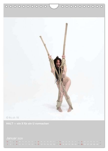Produktbild: KREATIVE FESSELN (Wandkalender 2026 DIN A4 hoch), CALVENDO Monatskalender