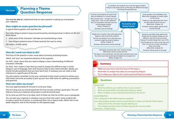 Produktbild: Never Let Me Go: AQA GCSE 9-1 English Literature Text Guide